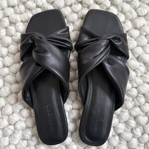 Banana Republic Women's Black Knotted Sandals